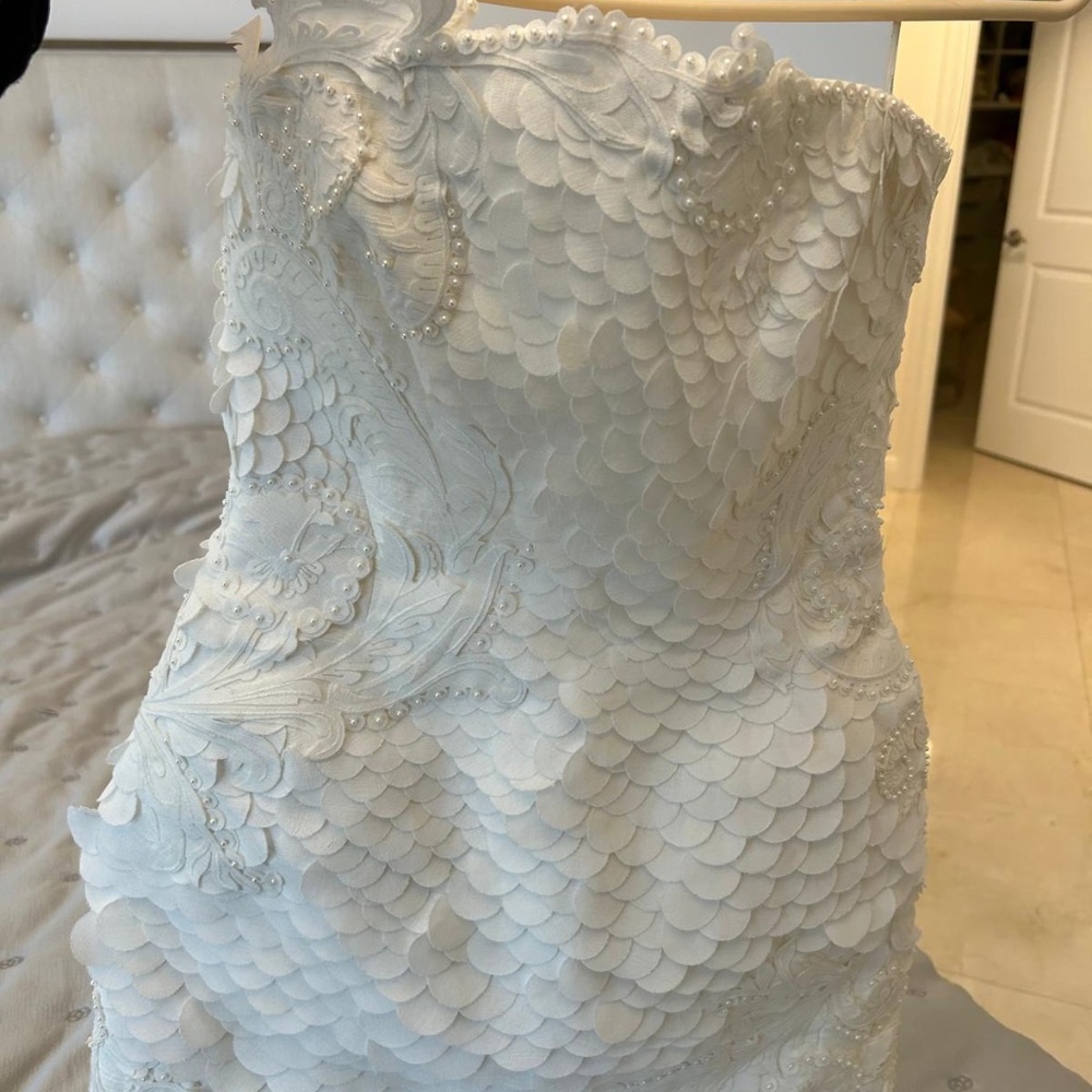 White Mini Zimmerman Dress